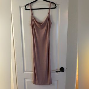 Midi slip dress